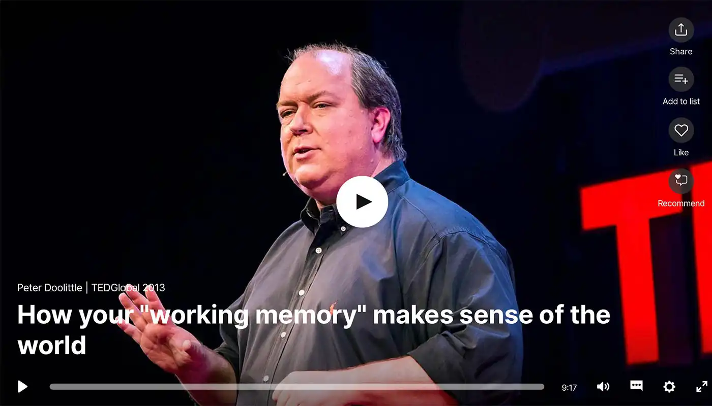 image of ted talk